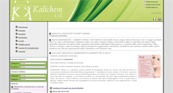 Desktop Screenshot of kalichem.it